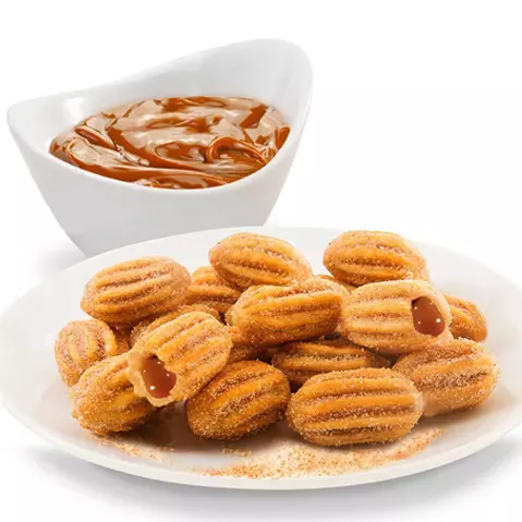 Mini Churros de Doce de Leite