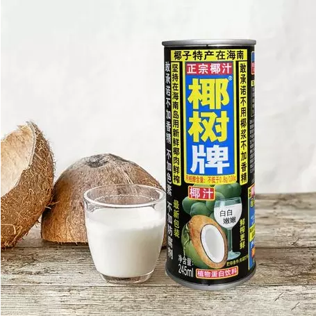 LATA LECHE DE COCO  椰树