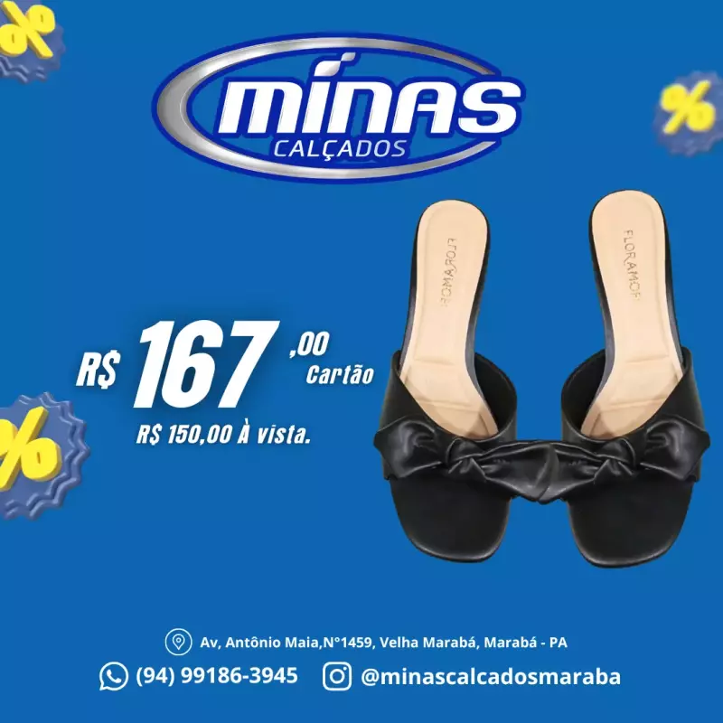 Sandália Preta RF:6977a1