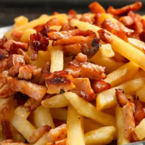 Batata grande com bacon