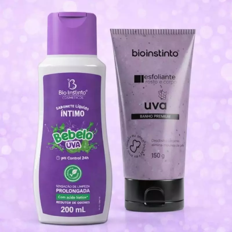 UVA SABONETE ÍNTIMO+ESFOLIANTE