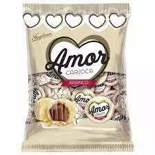 BOMBOM AMOR CARIOCA BRANCO NEUGE 900