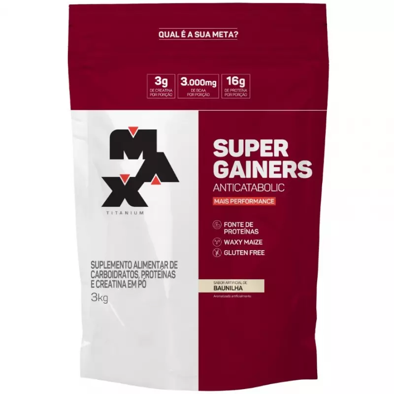 Super Gainer 3Kg Max Titanium