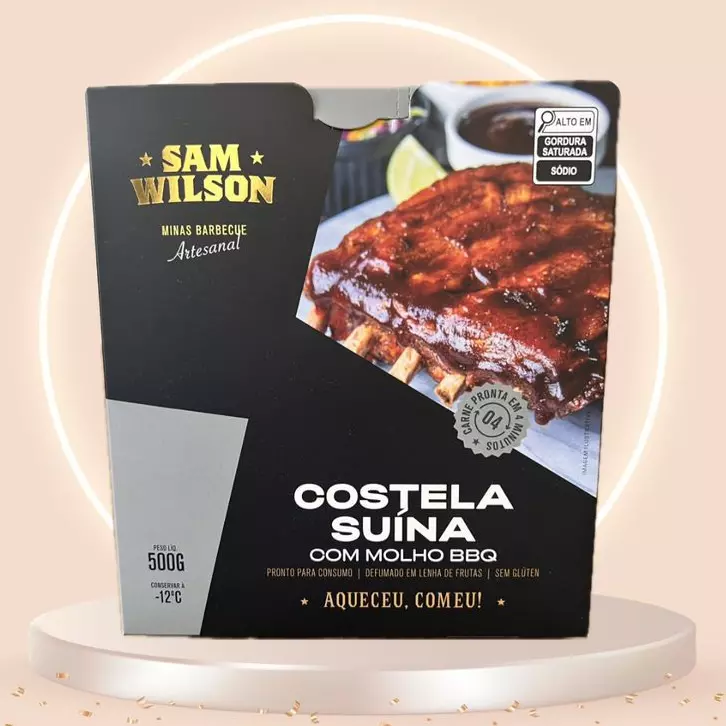 Costelinha Suína com Barbecue