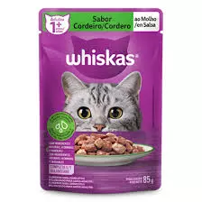 WHISKAS SACHE CORDEIRO 85 G (390)