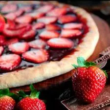 Pizza Doce - Nutellla com Morango
