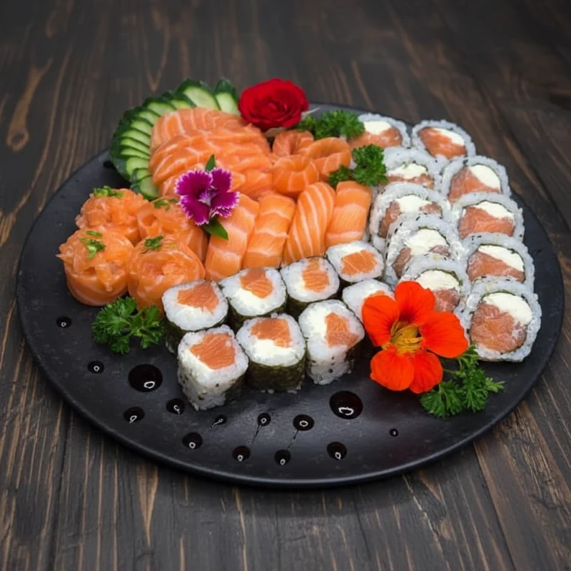 Combinado salmão tradicional 40 peça