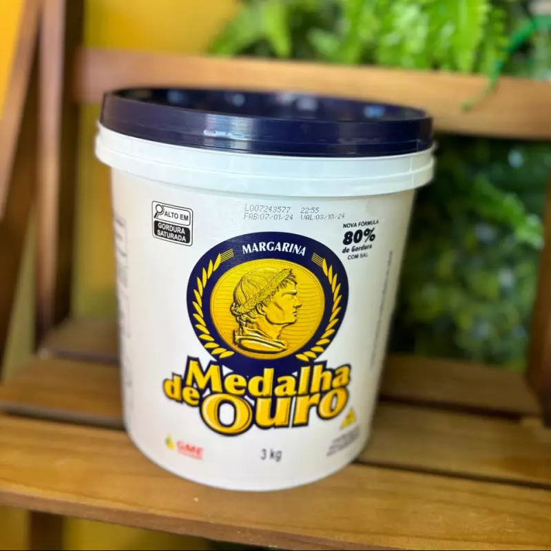 MARGARINA MEDALHÃO 3KG