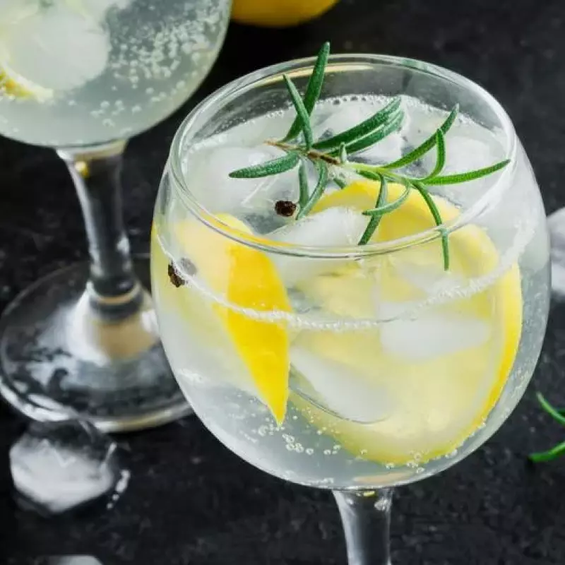 Gin tônica comum