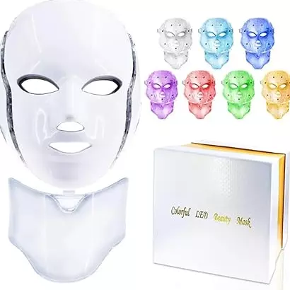 Mascarilla Facial LED 7 colores