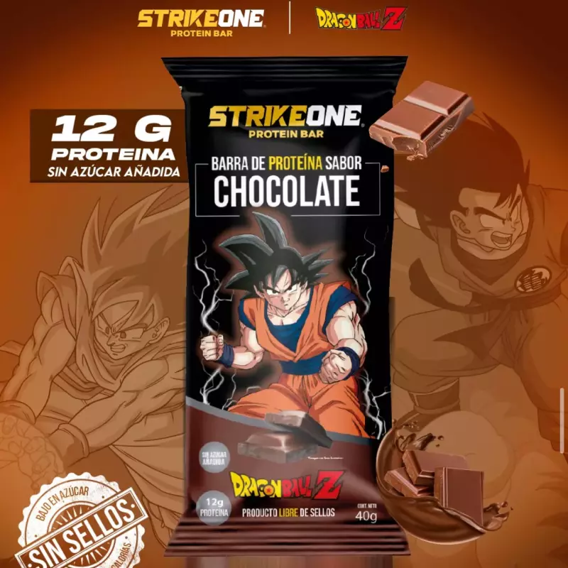 Barra chocolate Goku
