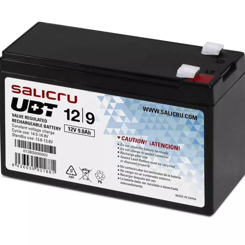 Batería 12V 9A backup