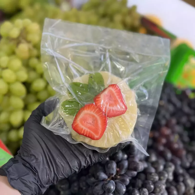 Kit abacaxi, hortelã e morango