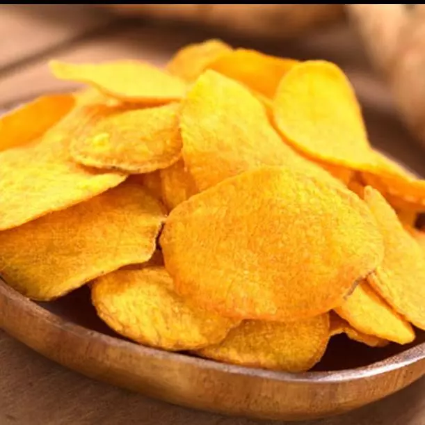Chips de batata baroa