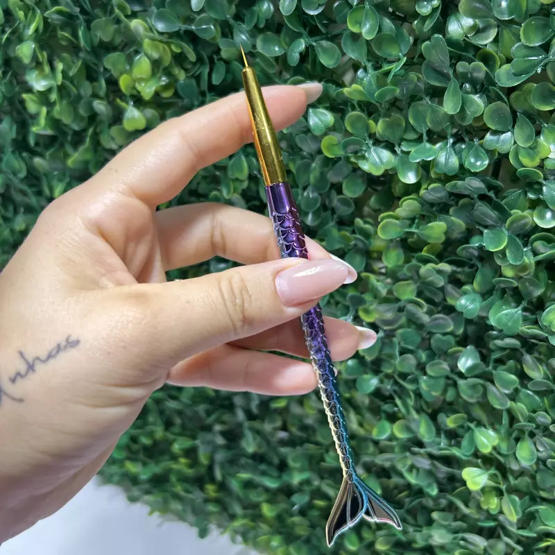 Pincel Extra Fino Sereia Luxo P