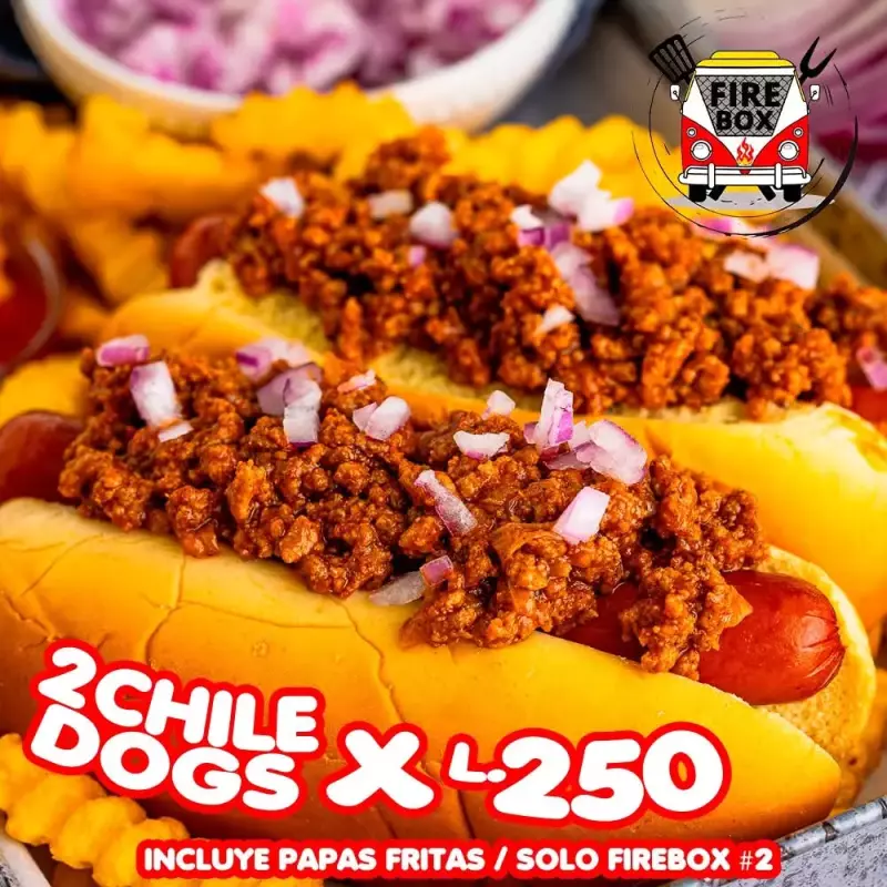 PROMO Chile Dogs 2x250.00