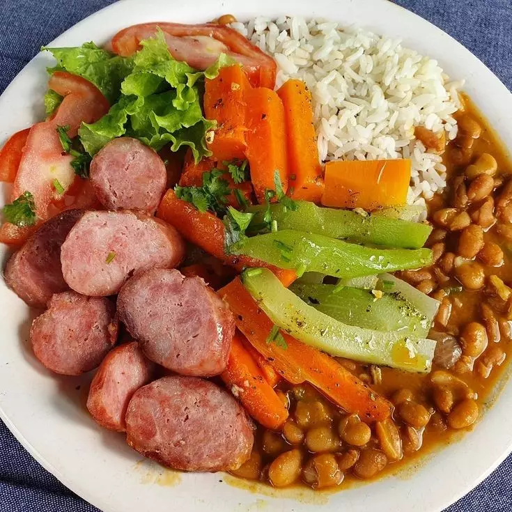 Calabresa frita Marmita P