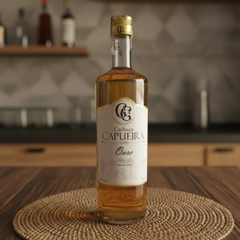 Cachaça Capueira Ouro Freijo
