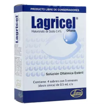 Lagricel Ofteno 0.4% Solucion Oftalm