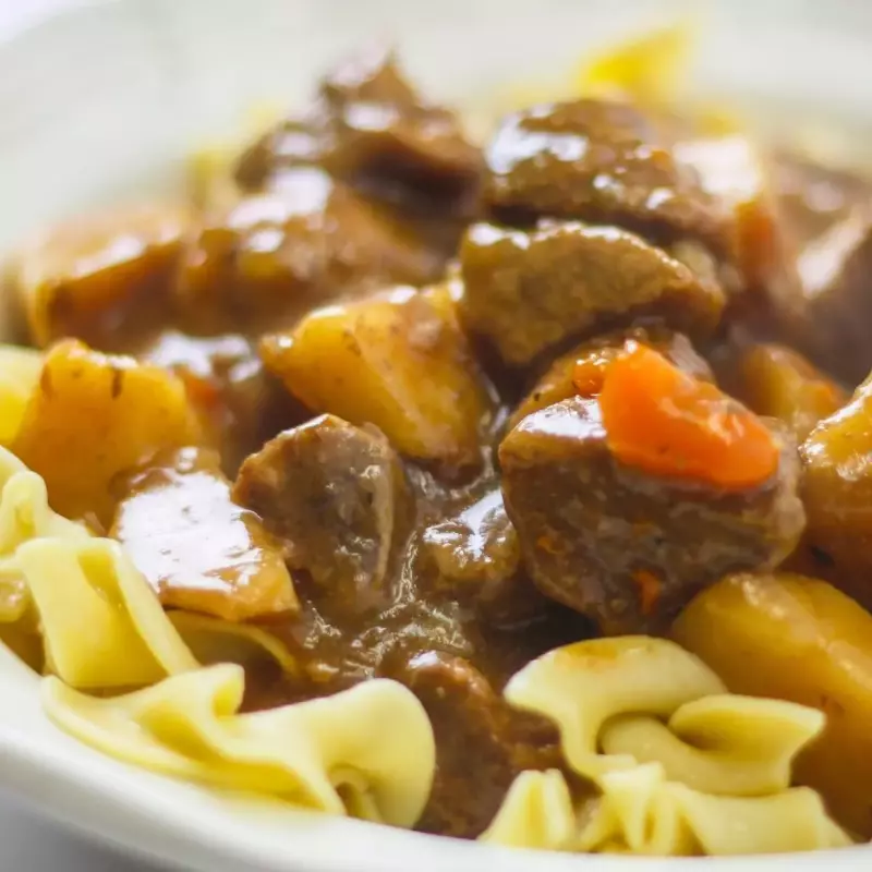 Pastas con Carne