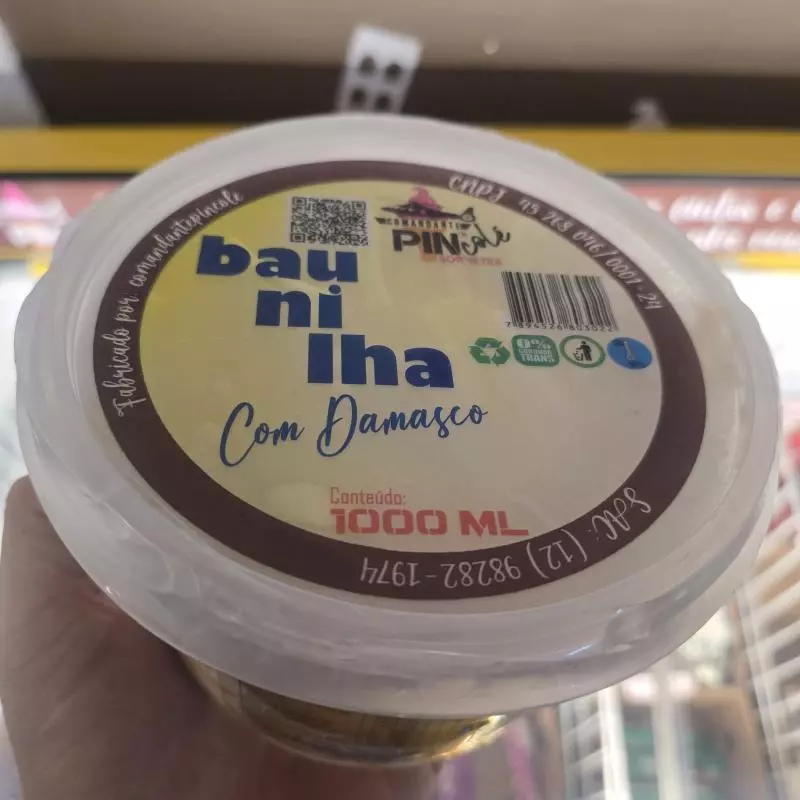 BAUNILHA COM DAMASCO de 1L