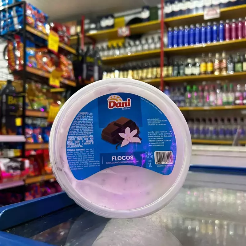 Sorvete Flocos 1L