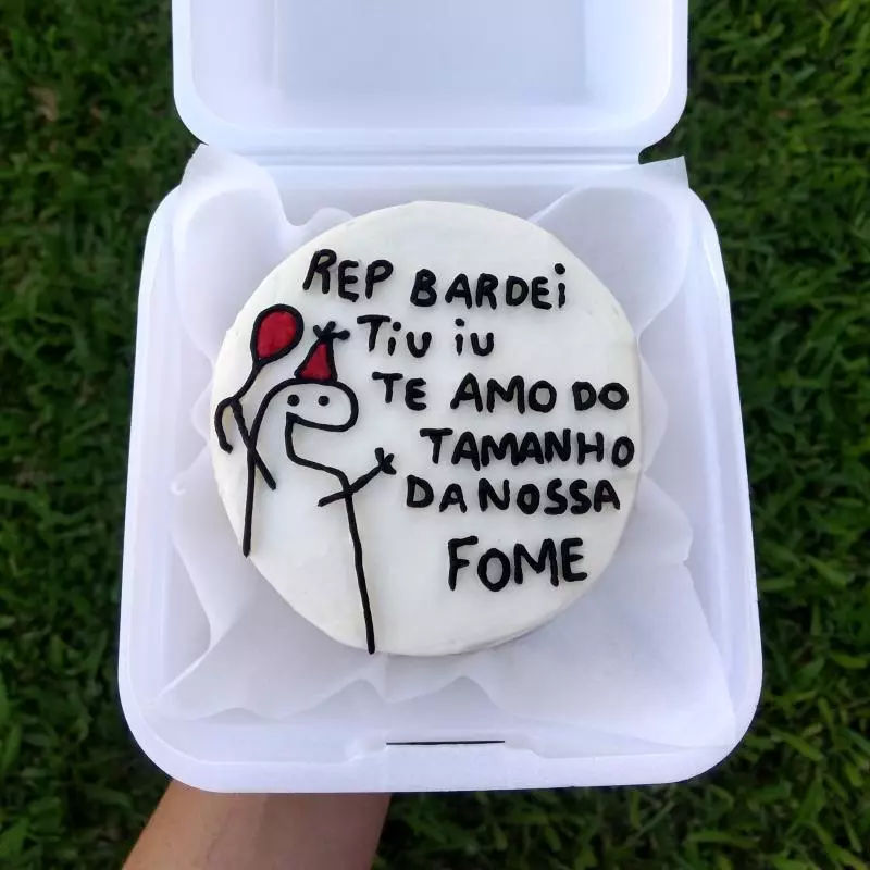 Te amo do tamanho da nossa fome