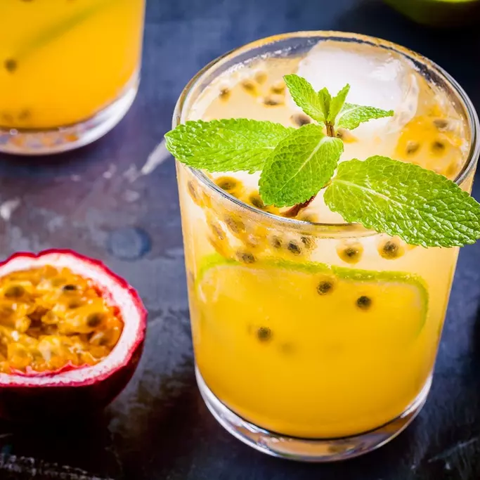 Caipirinha Do Chef de maracujá