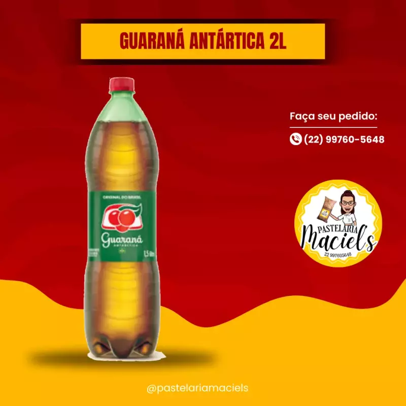 Guaraná antártica zero 2L L