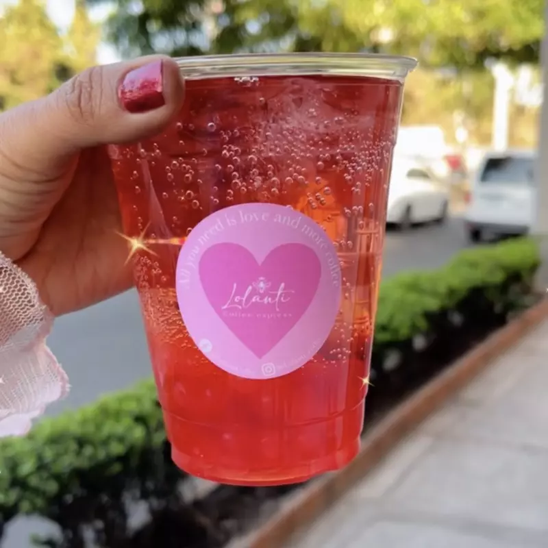 Soda italiana con perlas explosivas