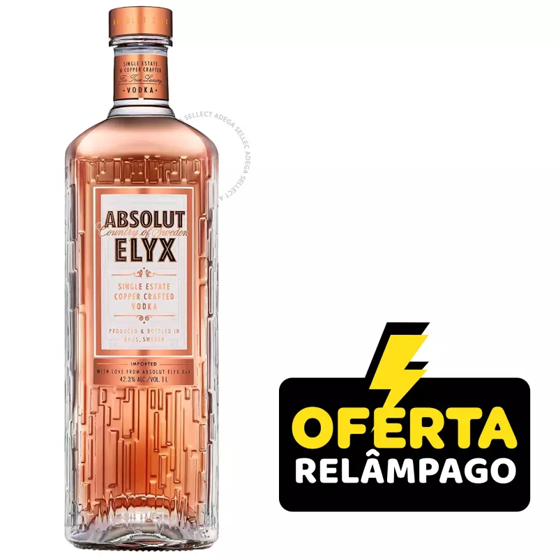 Vodka Absolut Elyx 750ml