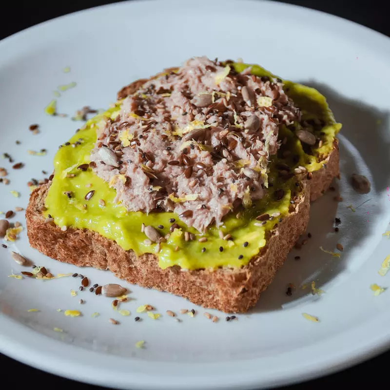 Tostada de atún