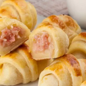 Croissant Presunto e Queijo