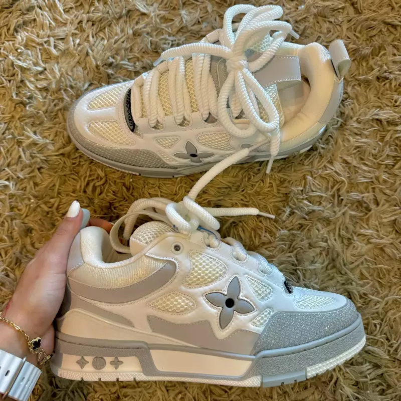 TENIS LOUIS VUITTON SKATE GREY