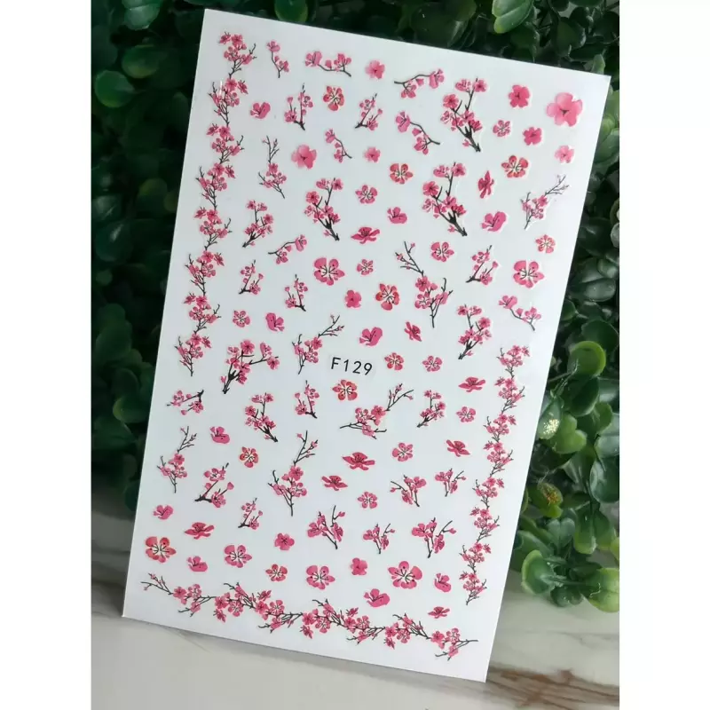 Cartela Adesivo F129