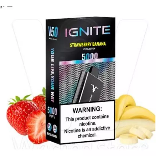 Ignite  ( morango e banana)