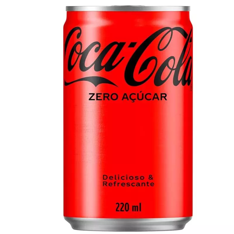 Coca Cola zero açúcar mini 220ml