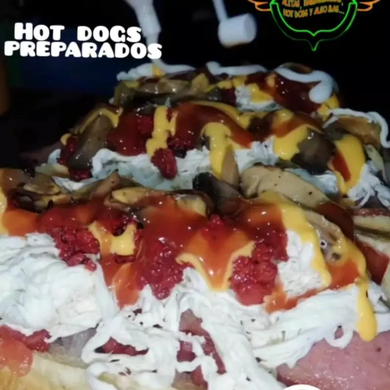 3 Hot Dogs preparados