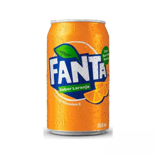 Fanta Laranja Lata 350ml