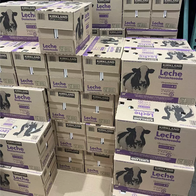 KIRKLAND  DESLACTOSADA 12 pzas