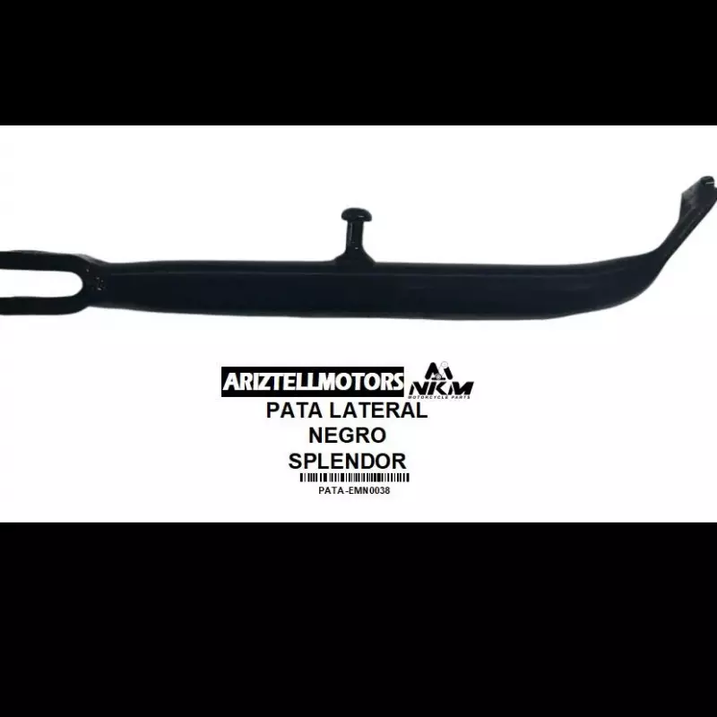 PATA LATERAL NEGRO SPLENDOR