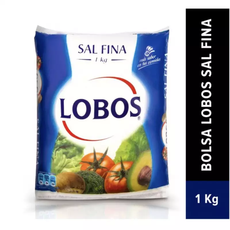 Sal fina lobos 1kilo