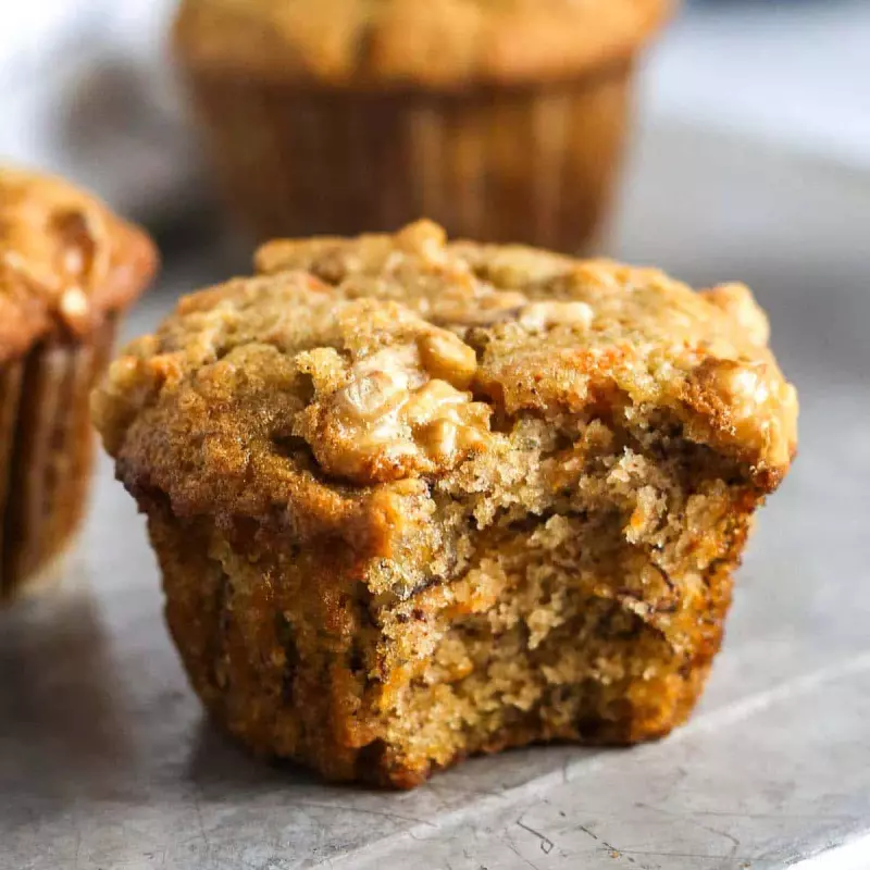 Muffins de zanahoria y especias