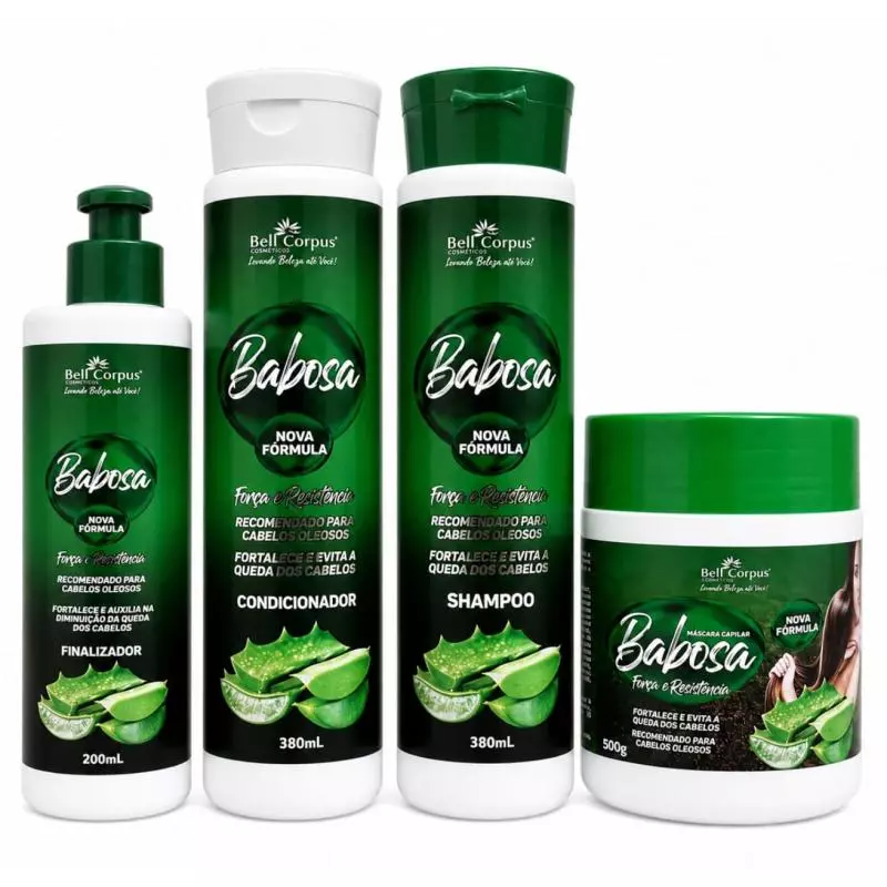 Kit Capilar Babosa 4x1