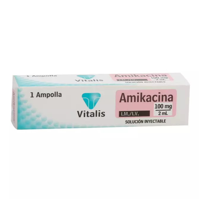 AMIKACINA 100MG SOLUCION INYECTABLE
