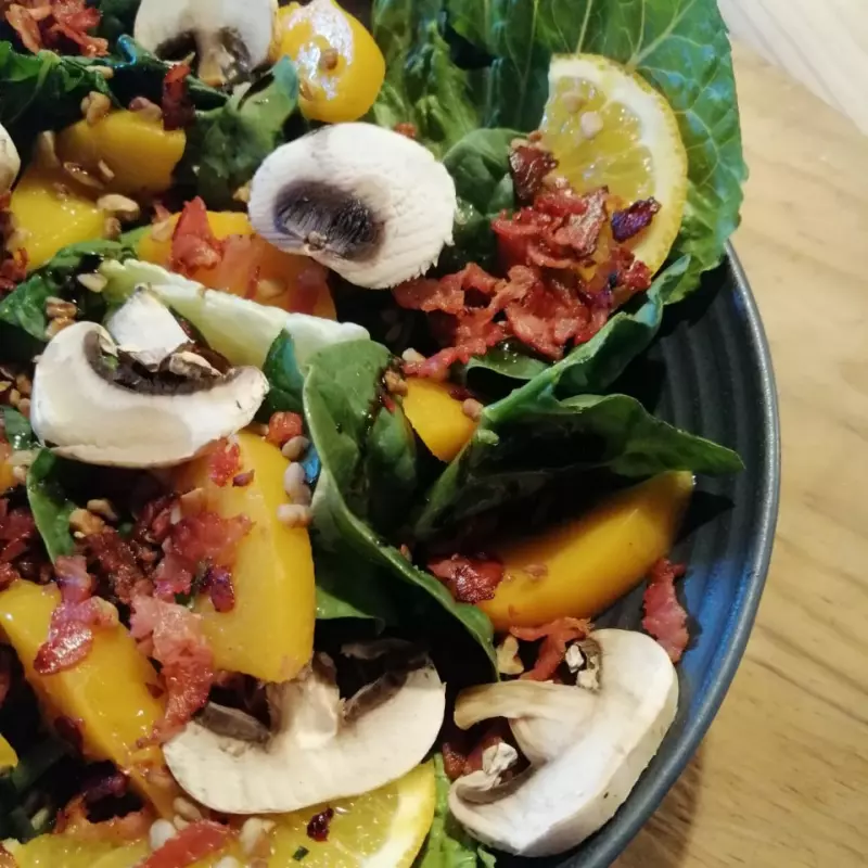 ENSALADA DE ESPINACA