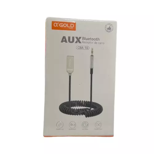 CABO AUXILIAR BLUETOOTH GOLD CBA-10