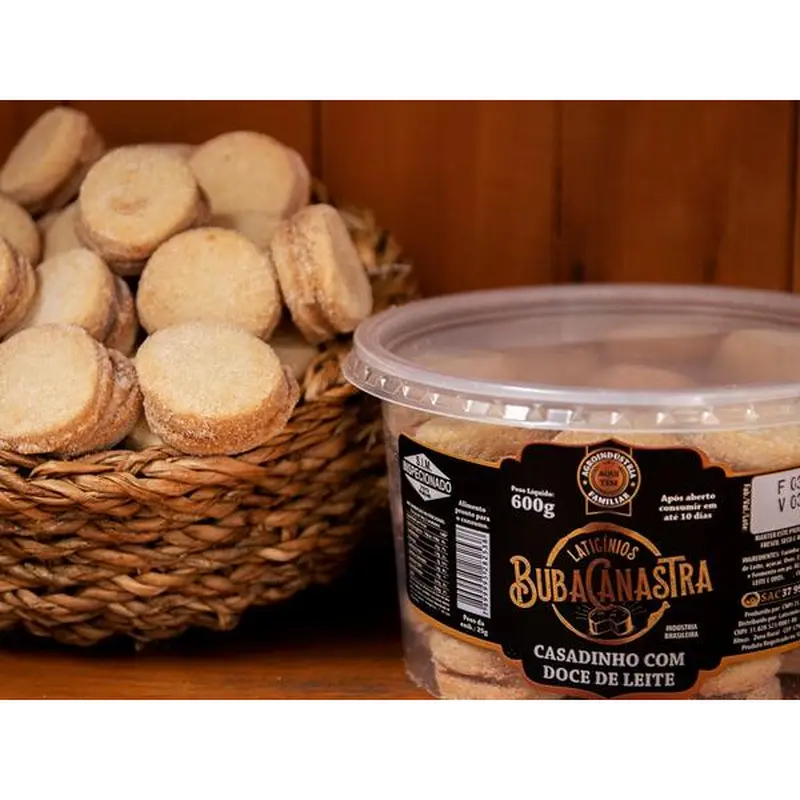 Casadinho de Doce de Leite/Goiabada