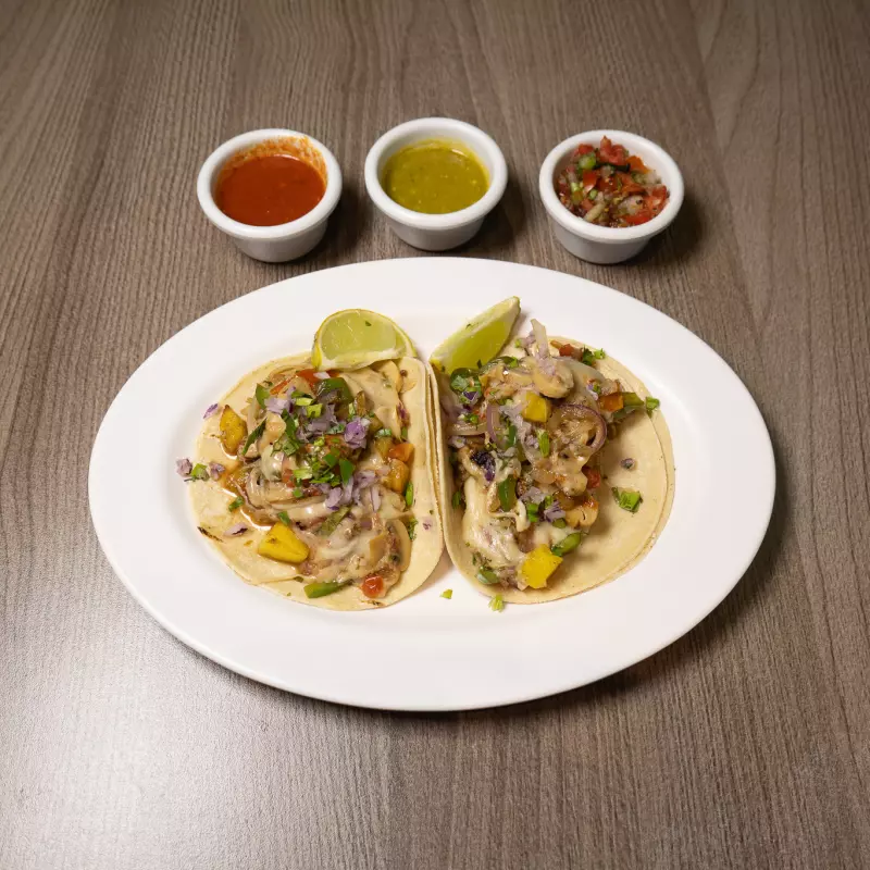 Orden de tacos vegetarianos