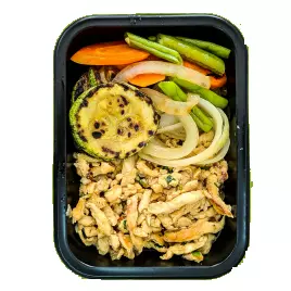 FRANGO COM LEGUMES